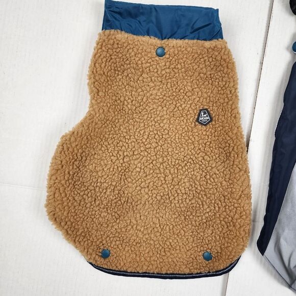 Arcadia Trail 3 in 1 Dog Jacket Rain Coat Pet Multiwear Removable Sherpa Fleece - Picture 15 of 16